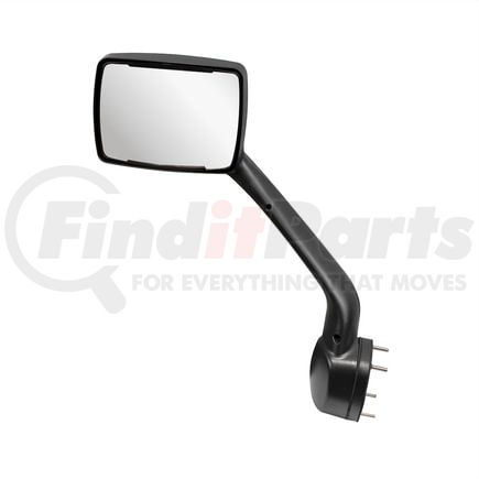 United Pacific 42240 Hood Mirror - Driver Side, Chrome/Black, Heated, Sequential Turn Signal, LED Position/Signal Light