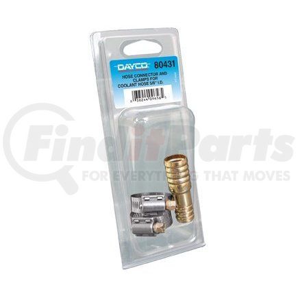 DAYCO 80431 - brass hose connector | brass hose connector