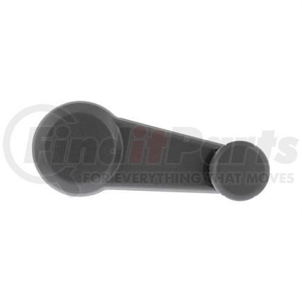 United Pacific 42596B Window Crank Handle - RH or LH, Gray, Plastic, With Metal Retaining Clip