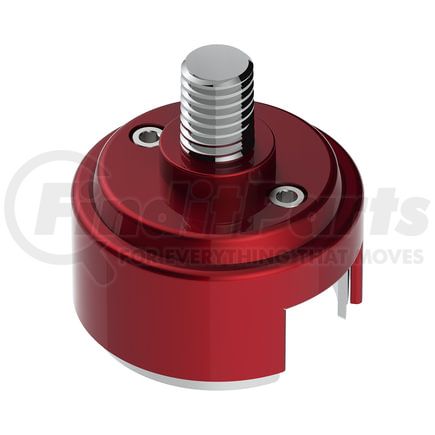 United Pacific 70883B Shift Knob Mounting Adapter - Red, Paint Finish, 1/2"-13 Thread-On, For Eaton Fuller Style 13/15/18 Shifter