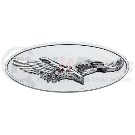 United Pacific 10964 Emblem - Chrome, Oval, 3D Eagle