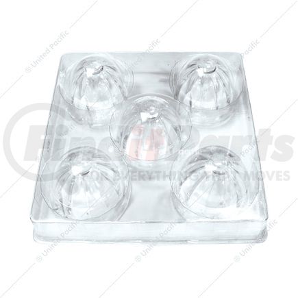 United Pacific 30520P5 Marker Light Lens - Watermelon Glass, Clear, For Grakon 1000 Cab Lights