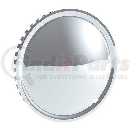 United Pacific BHC01-14 Axle Hub Cap - 14", Chrome, Plated, Baby Moon Style