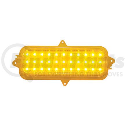United Pacific CPL6066A Parking Light - 33 LED Park Light, with Amber Lens and Amber LED, for 1960-1966 Chevy Truck