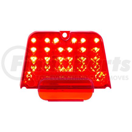 United Pacific CTL6264LED Tail Light Lens - 26 LED - Red, for 1962-1964 Chevy Nova
