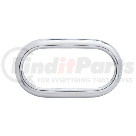 United Pacific FTL4248R Tail Light Rim - Chrome, Flush Mount, Die-Cast, for 1942-1948 Ford Car