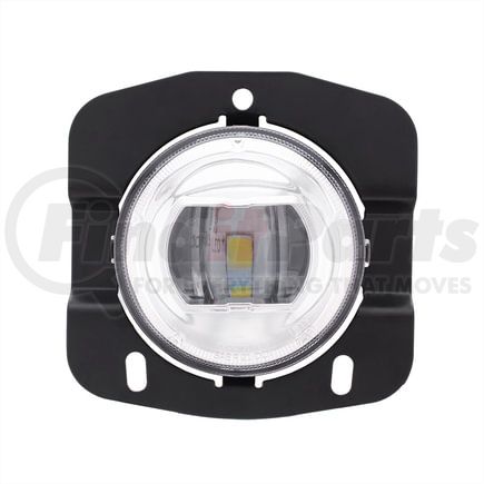 United Pacific 35871 Fog Light - Chrome, LED, For 2013-2022 Kenworth 1st Gen T680 Competition Series