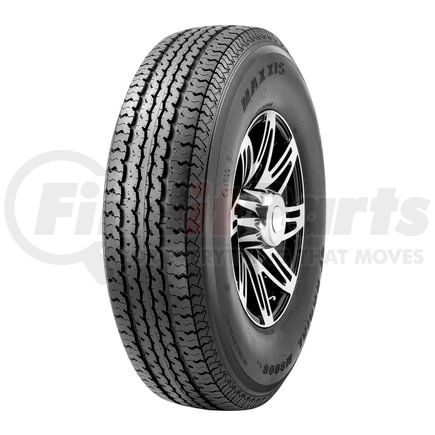 Maxxis TL00097300 M8008 Plus Tire - 185/80R13, BSW, 24.7" Overall Tire Diameter