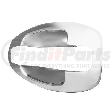 United Pacific 41542 Door Handle Cover - Exterior, LH, Chrome, for 2013+ Kenworth T680/T880 Trucks