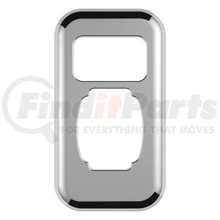 United Pacific 41709 Dash Switch Cover - Dimmer Switch Trim, for 2006+ Peterbilt