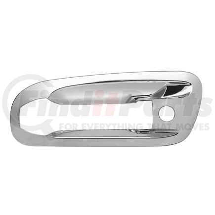 United Pacific 41749 Door Handle Cover - Exterior, LH, Chrome, for Peterbilt 567/579