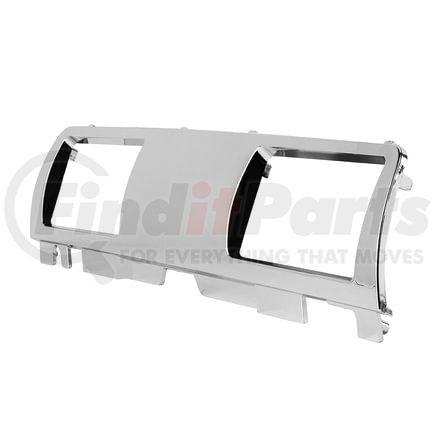 United Pacific 41805 Dashboard Air Vent Trim - Chrome Passenger A/C Vent Trim, for Kenworth T680