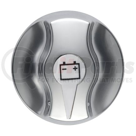 United Pacific 42413 Battery Disconnect Knob - Chrome, for Freightliner