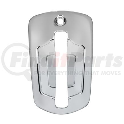 United Pacific 42428 Door Handle Cover - Exterior, LH, Chrome, for 2018-2020 Freightliner Cascadia