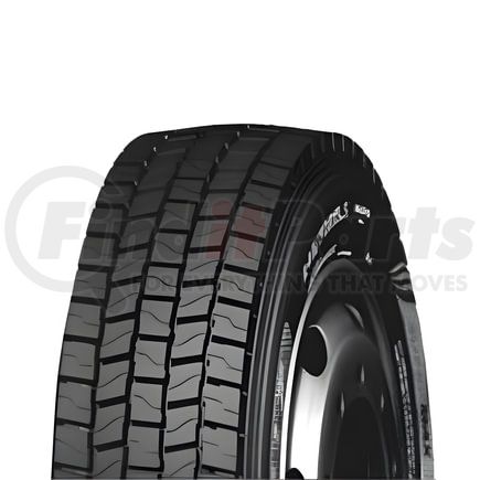 Supermax Tires MTR7402ZC HD3-Plus Tire - 245/70R19.5, 136/134M, 33" Overall Tire Diameter