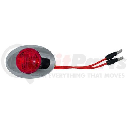 Panelite 00212237 LITE - M3 RED LED W/ .180 BULLETS & BEZEL