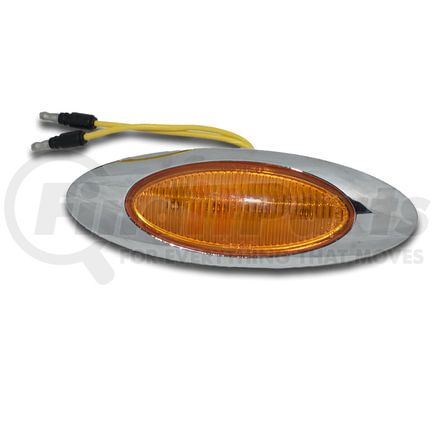 Panelite 00212335 LITE, M1 AMBER LED .180 BULLETS W/BEZEL