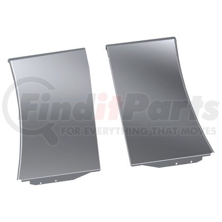 Panelite 10682001 ELITE HOOD EXTENSION PANEL PAIR PB 389 SH '18+ 4" WIDE BLANK