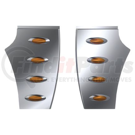 Panelite 10682118 HOOD EXTENSION PANEL PB 567 SFA SH/LH W/M1 AMBER LED (4)