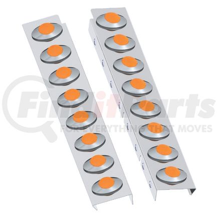 Panelite 10742352 AIR CLEANER LITE BAR PAIR PB 367 SFA/389 LH/SH '16+ FRONT W/M3 AMBER LED (8)