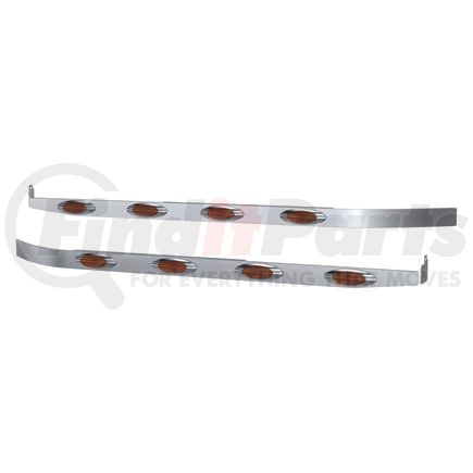 Panelite 10982234 SLEEPER SKIRT PAIR PB 579 44" LONG W/EXT W/M1 AMBER LED (4)