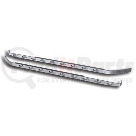 Panelite 10982538 SLEEPER SKIRT PAIR PB 579 63" LONG W/EXT 2.5" WIDE W/M5 AMBER CLEAR LED (9)