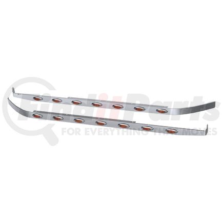 Panelite 10982572 SLEEPER SKIRT PAIR PB 579 58" LONG W/EXT W/M5 AMBER LED (7)
