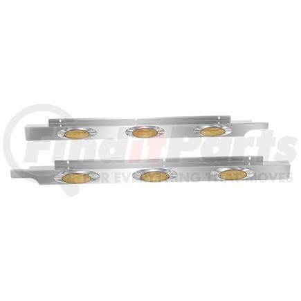 Panelite 10992201 CAB SKIRT PAIR PB 579 LH W/M1 AMBER LED (3) 12" SP