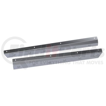 Panelite 10992979 ELITE CAB SKIRT PAIR PB 389 SH '18+ 4" WIDE W/3/4" RD AMBER CLEAR LED (6)