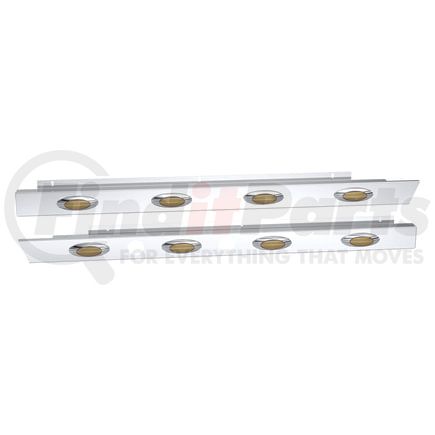 Panelite 10996518 CAB PANEL PAIR PB MLU 579 MH (124" BBC) 2.5" WIDE W/(4) M5 AMBER LED & (2) BH SS