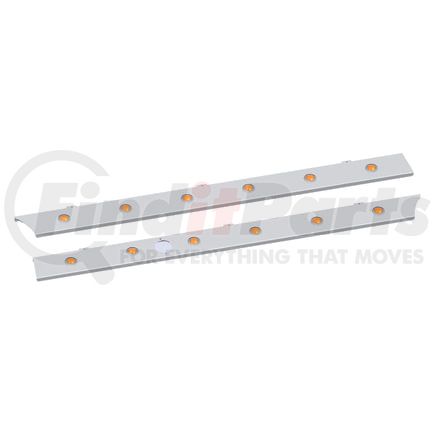 Panelite 10996919 CAB SKIRT PAIR PB 567 SFA  W 3/4" RD AMBER LED (6) W/BH