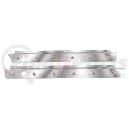 Panelite 10997900 SKIRT - CAB, PB 567 SFA '22+ CAB EXHAUST W/ 3/4" RD AMBER LEDS (6) & (1) BH