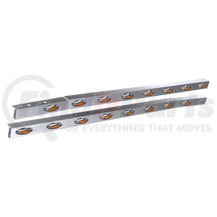 Panelite 20982092 SLEEPER PANEL PAIR KW W990 76" (8) M5 LED W/EXT 2.5" WIDE SS