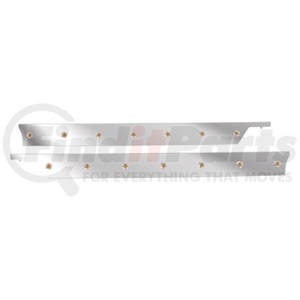 Panelite 20992958 SKIRT - CAB KW MLU T680 SH DUAL CME '22+ 4" WIDE W/ 3/4" RD AMBER LEDs (7)