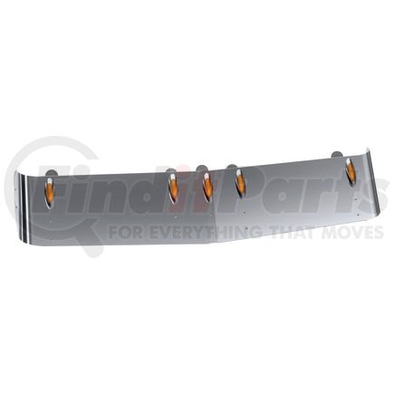 Panelite 30731105 SUNVISOR - FL CASCADIA RAISED/MID ROOF 14+ W/M1 AMBER LED LIGHTS (5)