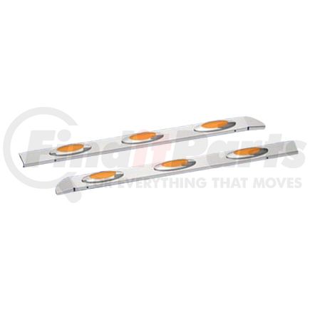 Panelite 30992103 CAB SKIRT PAIR FREIGHTLINER CLASSIC W/M1 AMBER LED (3)