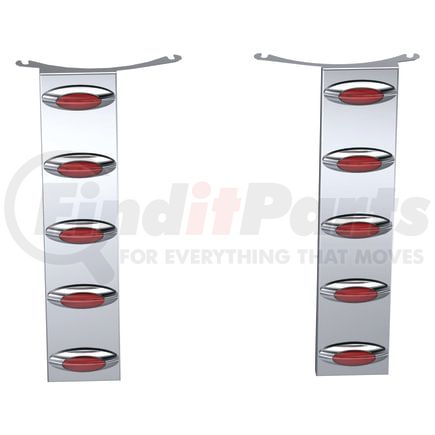 Panelite 40742501 BAR-A/C LITE, REAR HX520 '22+ W/M5 RED (5)