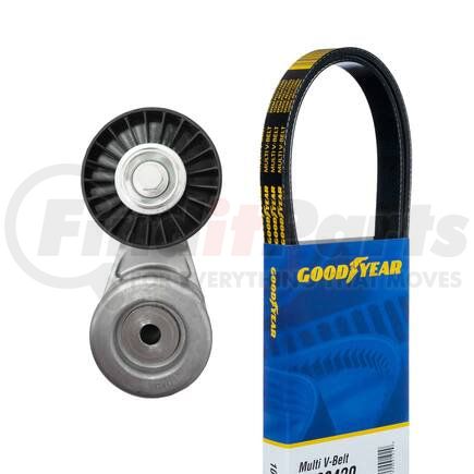 Goodyear Belts 3058 Serpentine Belt Drive Component Kit