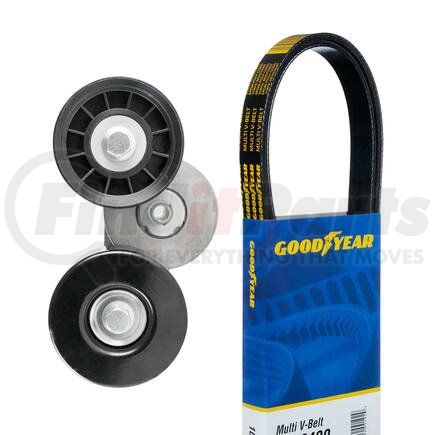 Goodyear Belts 3097 Serpentine Belt Drive Component Kit