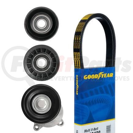 Goodyear Belts 3090 Serpentine Belt Drive Component Kit