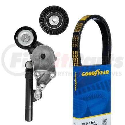 Goodyear Belts 3127 Serpentine Belt Drive Component Kit