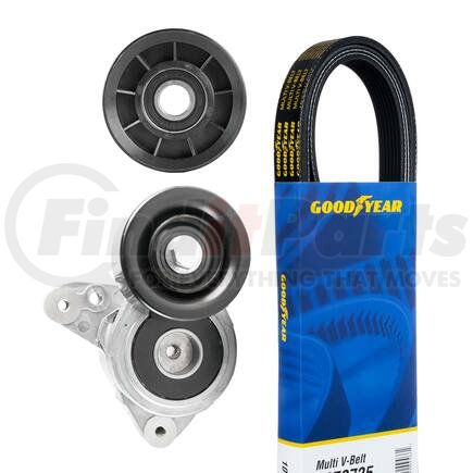 Goodyear Belts 3153 Serpentine Belt Drive Component Kit