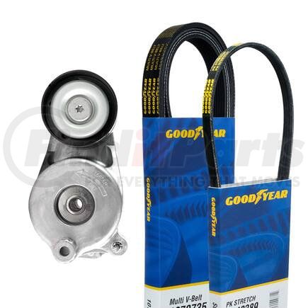 Goodyear Belts 3304 Serpentine Belt Drive Component Kit
