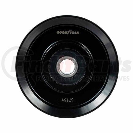 Goodyear Belts 57161 Accessory Drive Belt Idler Pulley - FEAD Pulley, 3.12 in. Outside Diameter, Steel