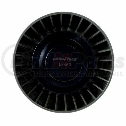 Goodyear Belts 57460 Accessory Drive Belt Idler Pulley - FEAD Pulley, 3.14 in. Outside Diameter, Thermoplastic