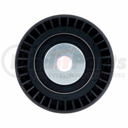 Goodyear Belts 57566 Accessory Drive Belt Idler Pulley - FEAD Pulley, 2.75 in. Outside Diameter, Thermoplastic