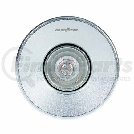 Goodyear Belts 57677 Accessory Drive Belt Idler Pulley - FEAD Pulley, 3.34 in. Outside Diameter, Steel