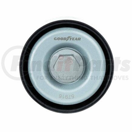 Goodyear Belts 57916 Accessory Drive Belt Idler Pulley - FEAD Pulley, 2.36 in. Outside Diameter, Thermoplastic