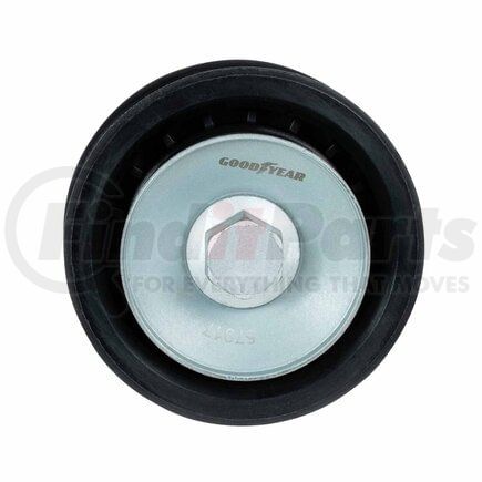 Goodyear Belts 57917 Accessory Drive Belt Idler Pulley - FEAD Pulley, 2.42 in. Outside Diameter, Thermoplastic