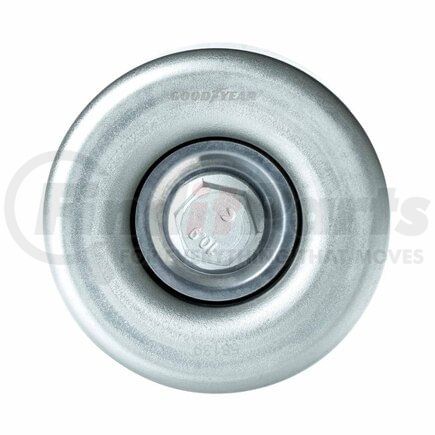 Goodyear Belts 58139 Accessory Drive Belt Idler Pulley - FEAD Pulley, 2.95 in. Outside Diameter, Steel